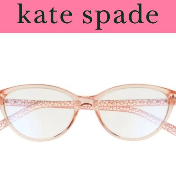 Kate Spade Roanne 54MM Blue Light Blocking Cat Eye Reading Glasses main image 12